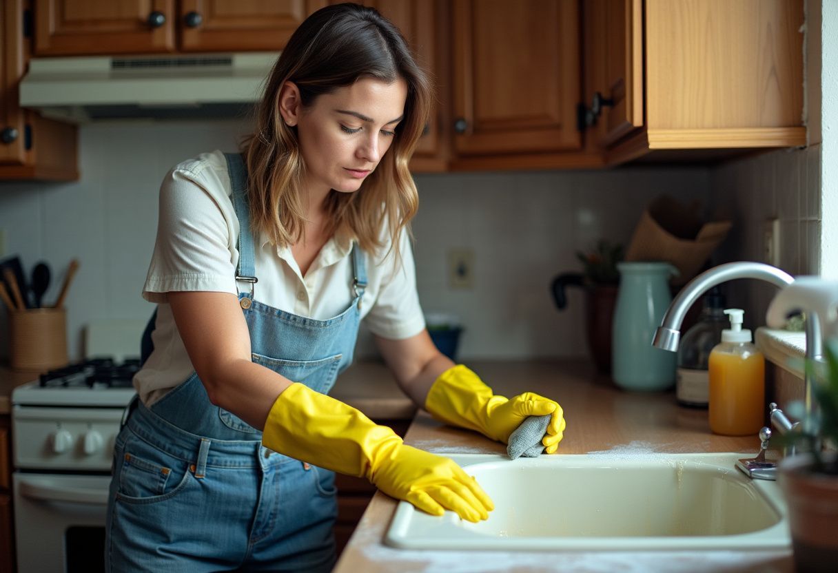 1 image Cleaning mistakes that can harbor bacteria in the kitchen