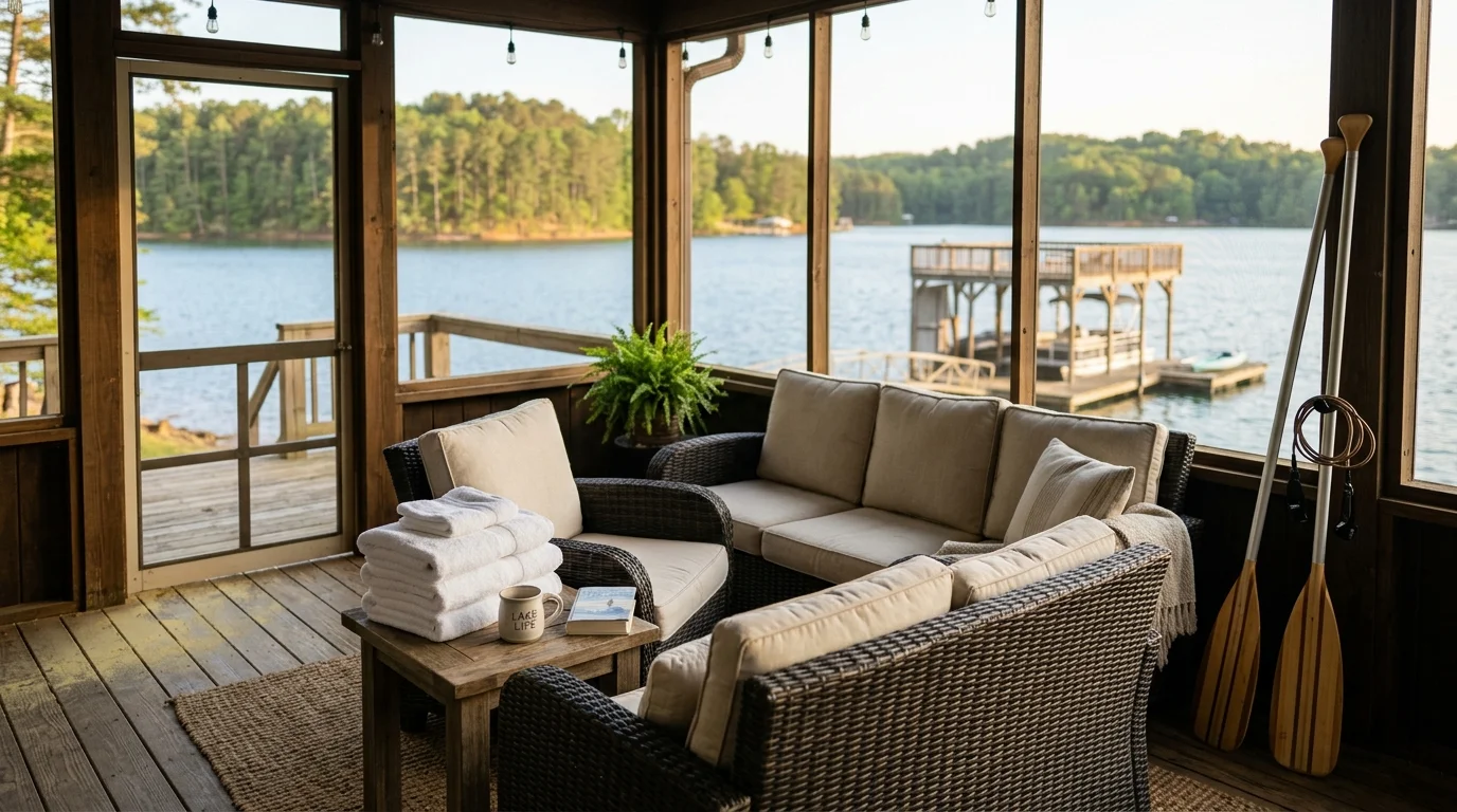 Lake house cleaning challenges