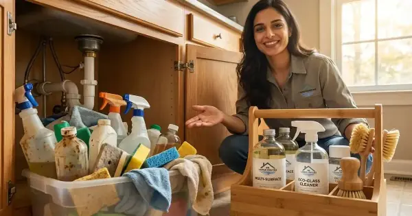 DIY cleaning versus professional cleaning comparison