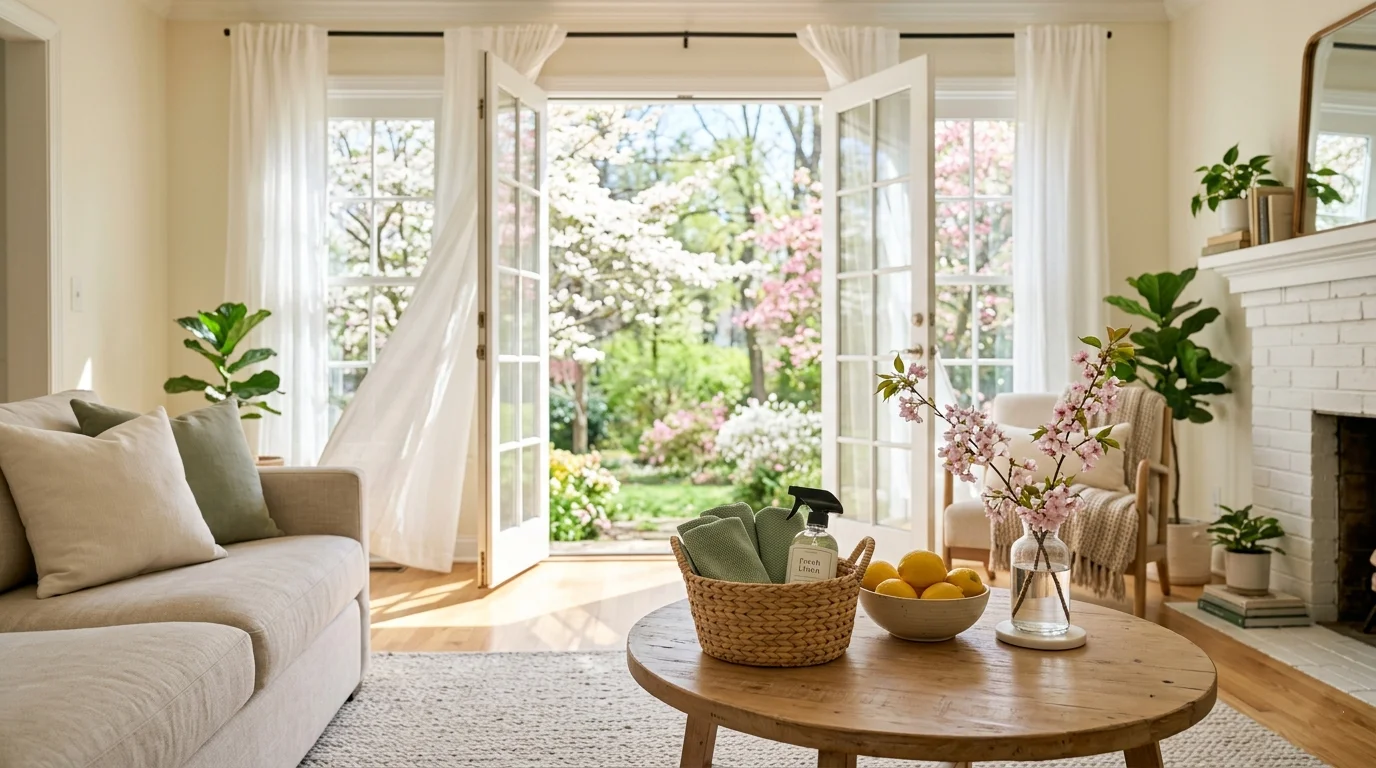 Spring cleaning checklist for North Georgia homes