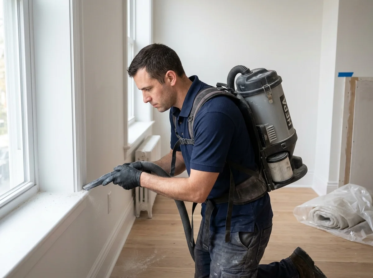 Post-Construction Cleaning example 1